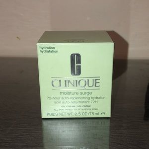 Clinique 72-hour moisture surge 2.5oz/75 ml. Brand new!